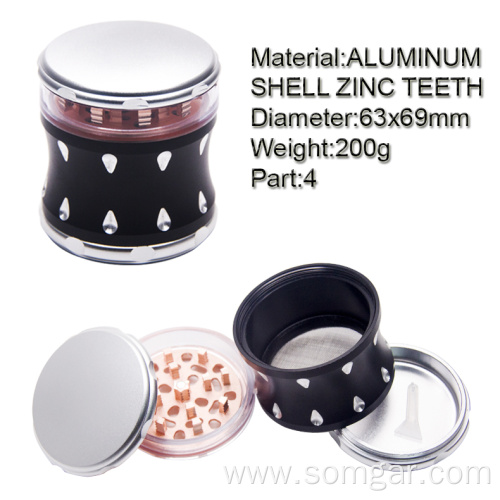 GA11ZT01 metal magnet tobacco grinder